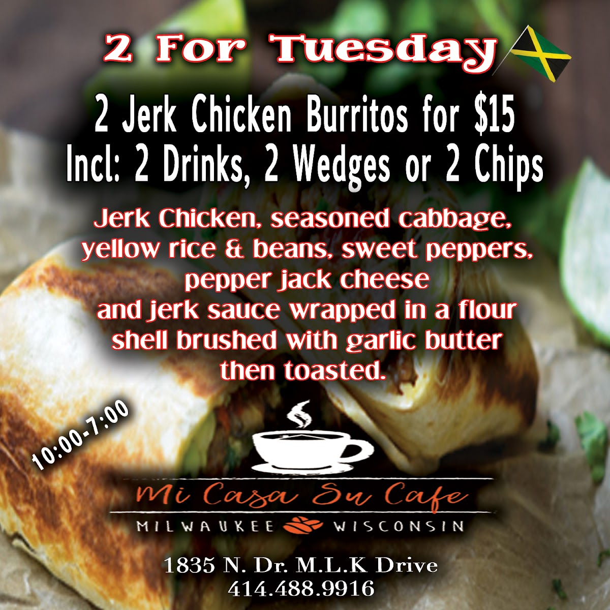 Mi Casa Su Cafe Menu - Image 6